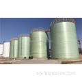 FRP fiberglass sulfuri asidi H2SO4 tank ya kuhifadhi